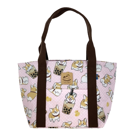 Uma Hana Handbags - Waterproof Corgi Dumpling Tote Shoulder Bag Purse